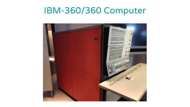 IBM-360_360 Third Generation Computers Images