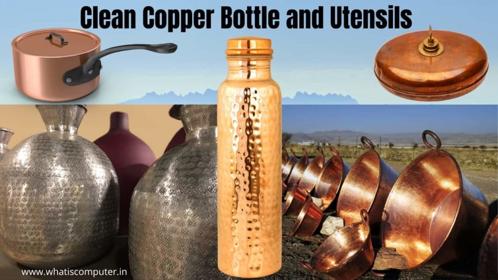 8 Ways to Clean Copper Bottles and Utensils at Home