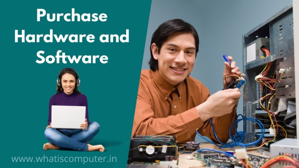 Need to Purchase Hardware and Software, For Computer Training Institute